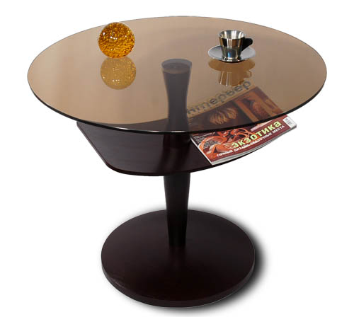 Журнальный столик Рио 2,темнокоричневый