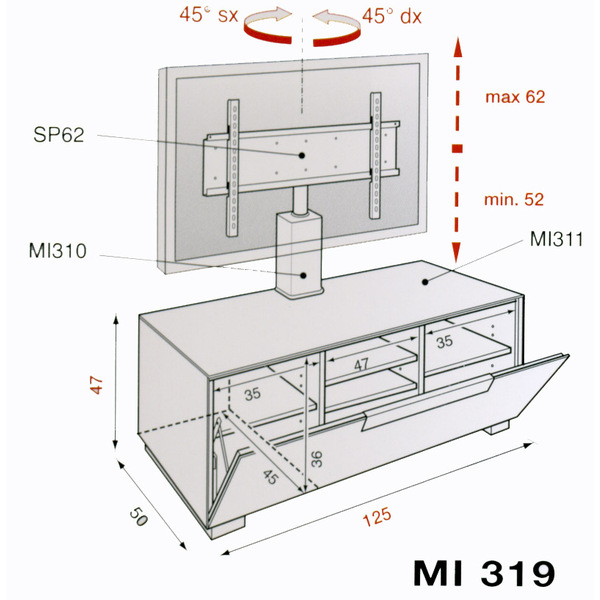 Схема в сборке с моделью MI319
