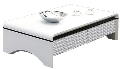 Журнальный столик с выдвижными ящиками Caffe Collezionе 3D-Modo
